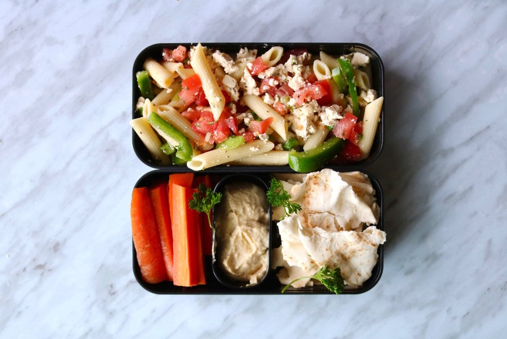 Bento Box - Greek Pasta Salad - Liv B.