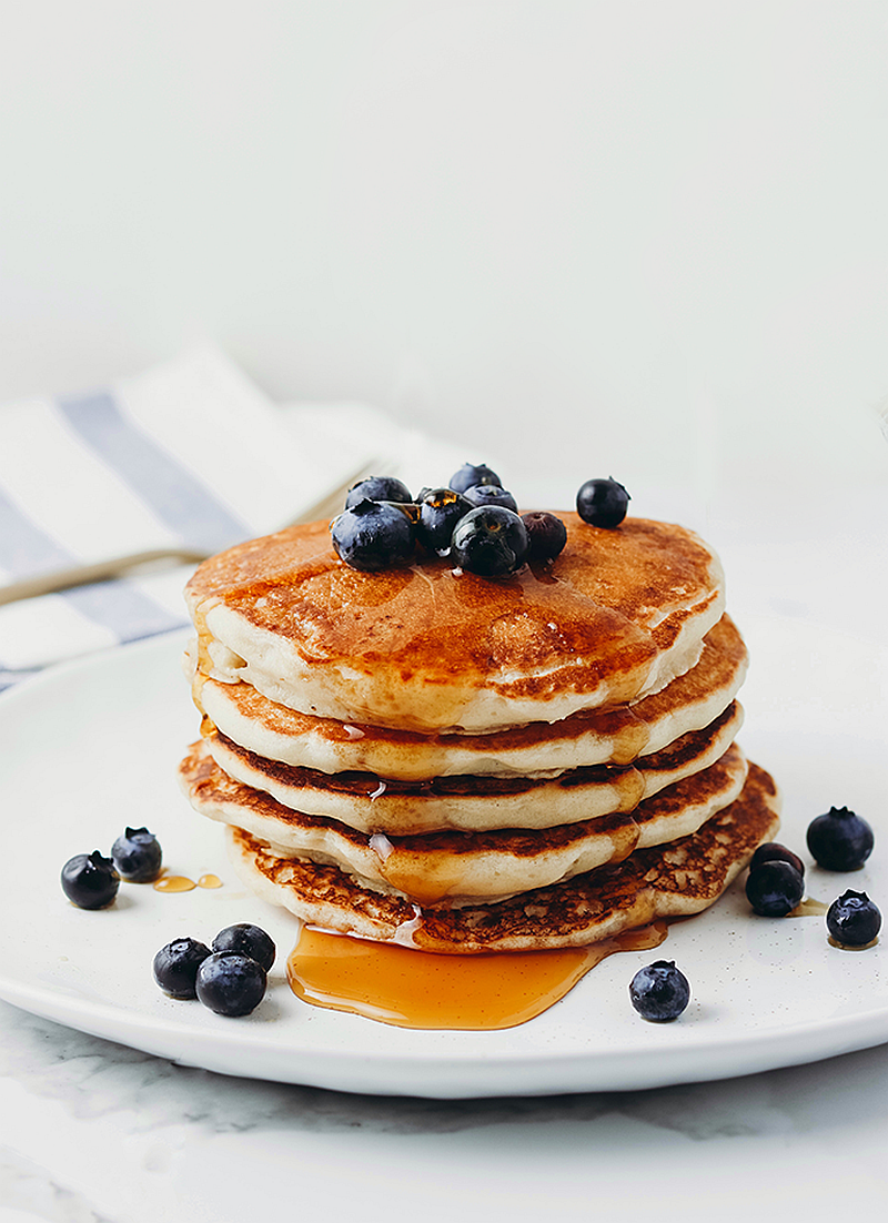 Soft & Fluffy Copycat Pancake Recipe Tastes Like IHOP (No Tipping Required), Breakfast