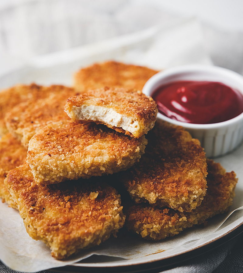 Easy Homemade Vegan Gluten Free Chicken Nuggets