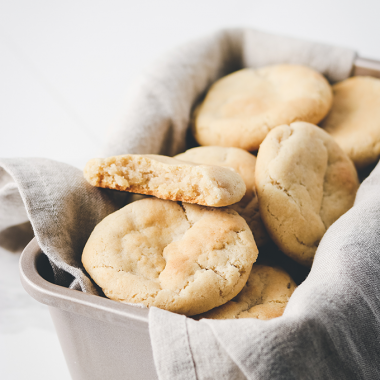 Thick & Chewy Vegan Sugar Cookies