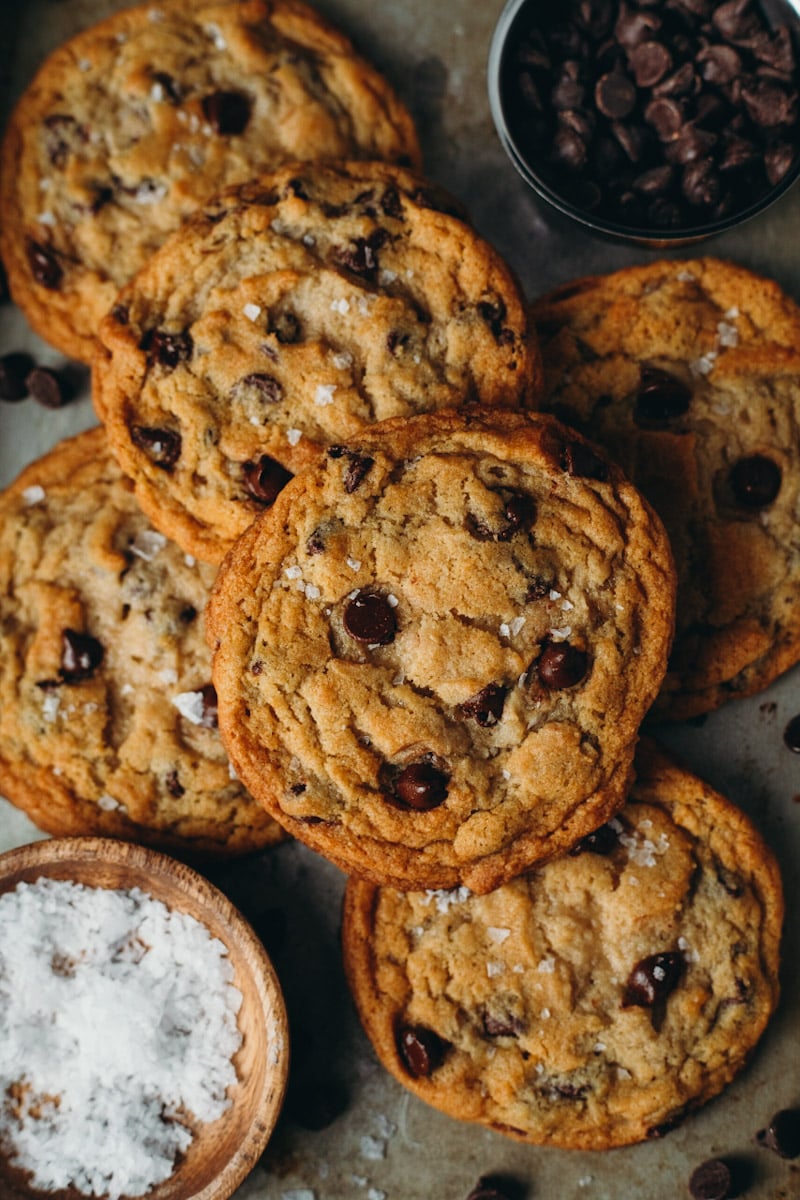 My Big, Fat, Chewy Chocolate Chip Cookies - The Girl Who Ate Everything