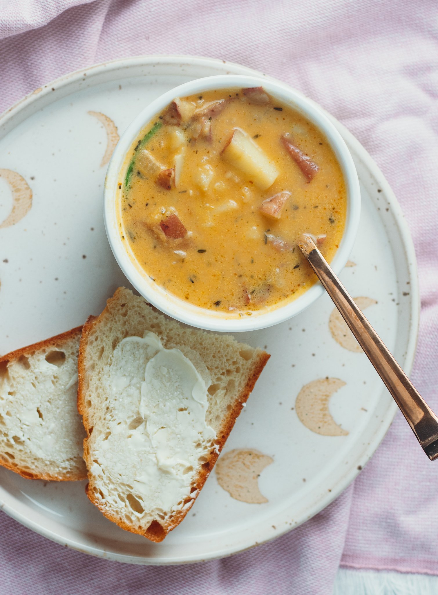 Pumpkin Potato Chowder (vegan + Gluten-free) - Liv B.