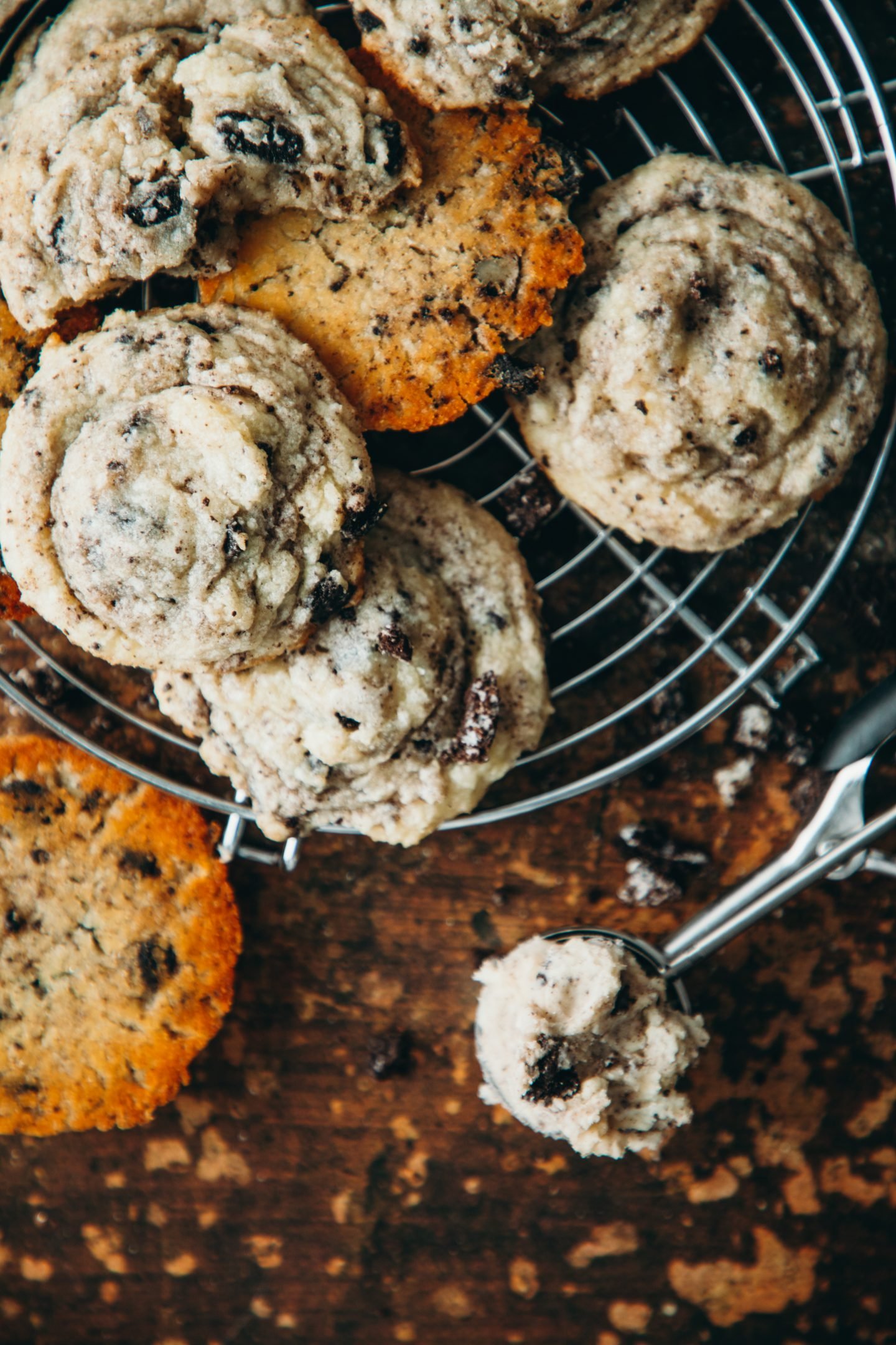 Vegan Chocolate Chip Cream Cheese Biscuits - Liv B.