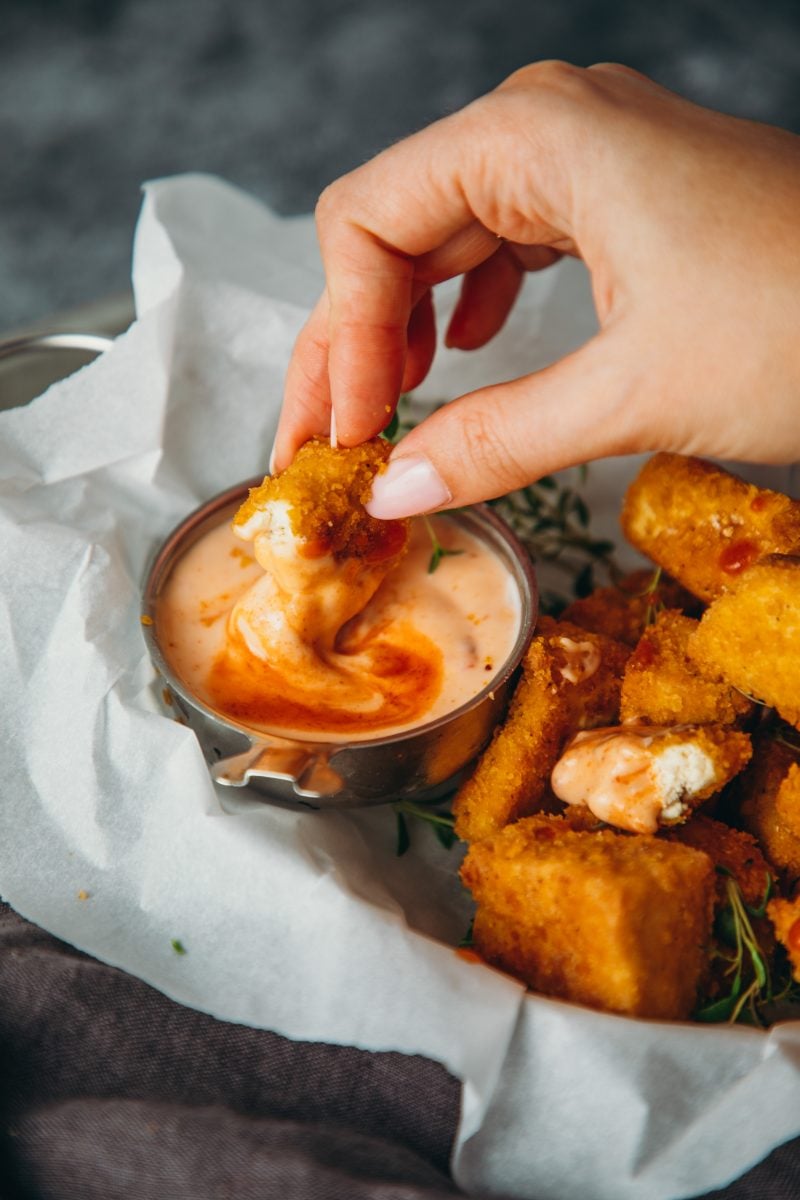 OvenBaked Tofu Bites with Bang Bang Sauce Liv B.