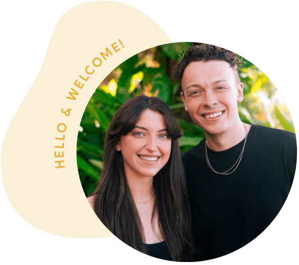 Liv & Greg welcome headshot.